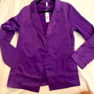 Beautiful Satin Blazer (NWT)